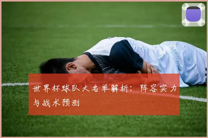 世界杯球队大名单解析：阵容实力与战术预测